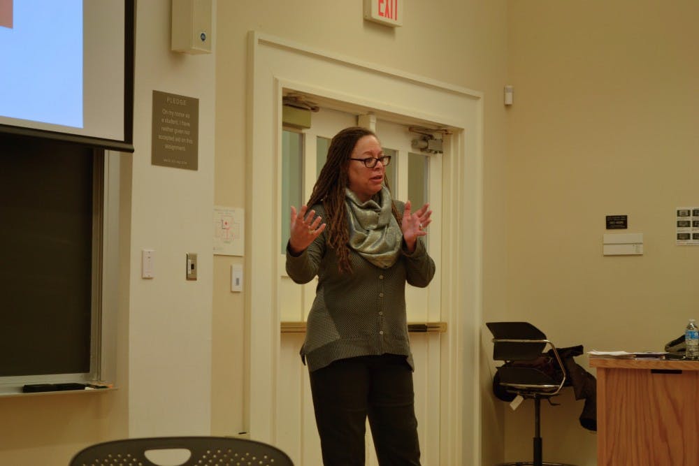 Harris discussed the societal transition from "colorblindness" to "post-racism."