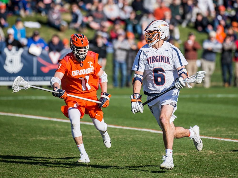 Sophomore midfielder Dox Aitken had two goals and an assist in Virginia's loss to Notre Dame.