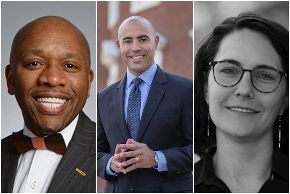 <p>The task force includes Kevin McDonald, vice president for diversity, equity and inclusion; Ian Solomon, dean of the Batten School; and Barbara Wilson, an assistant professor in the School of Architecture and faculty director of the Equity Center.</p>