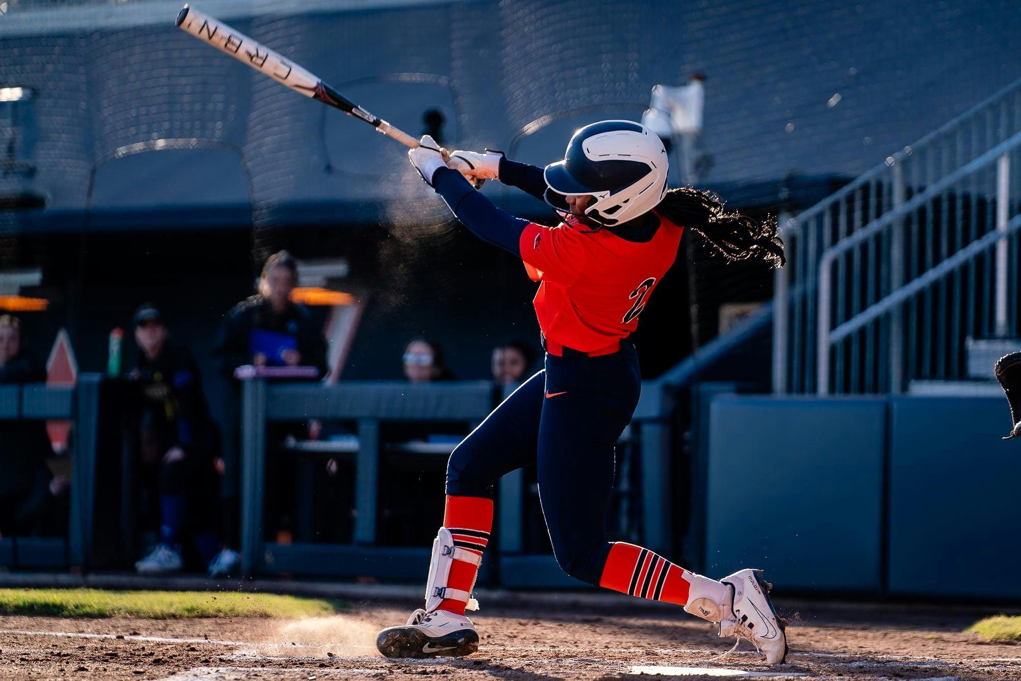 Kailyn Jones swings for the fences.