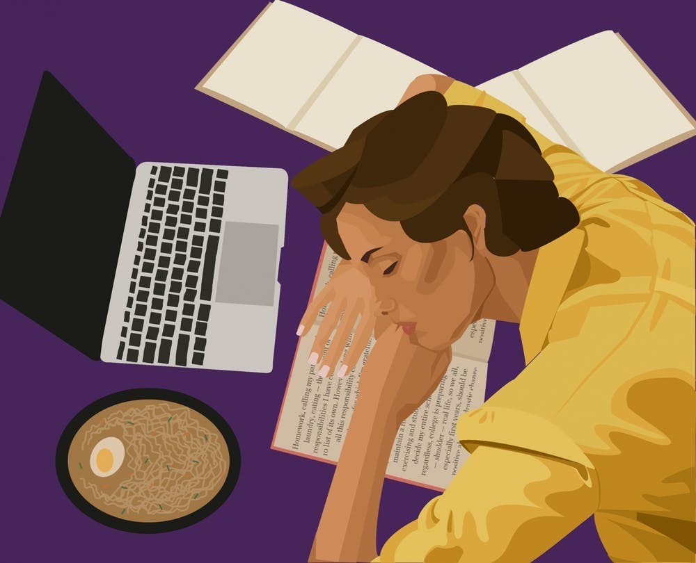 大家都说方便面会成为我大学里最好的朋友，他们一点也没错。