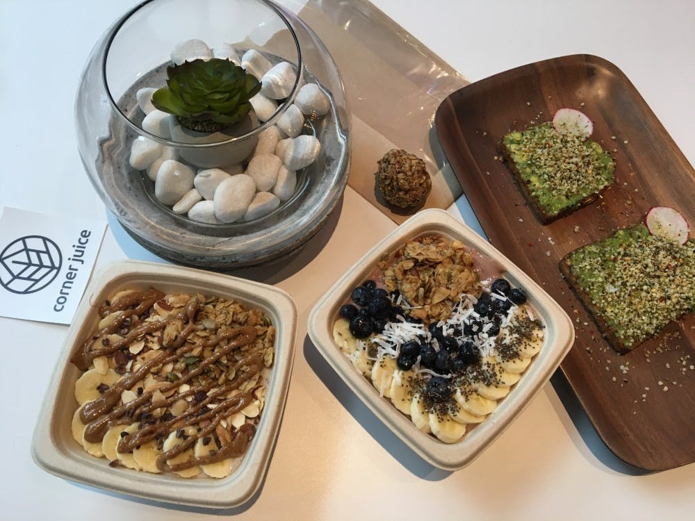 Each bowl is artfully created, beginning with a smoothie-like base and topped with fruits, nuts and various energy foods, finished with a sweet crunch from the well-known Henry Hudson granola.