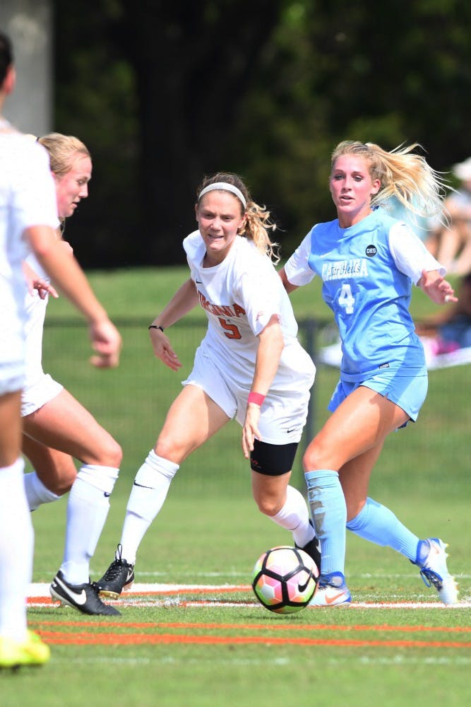 Senior defender Kristen McNabb and the Cavaliers are pining for competition after an extended layoff.&nbsp;