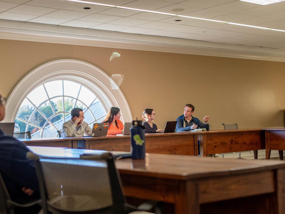 Cassidy Dufour, School of Law Rep. and Law student, introduced a proposal to adopt a preponderance of evidence standard for the Investigative Panel.