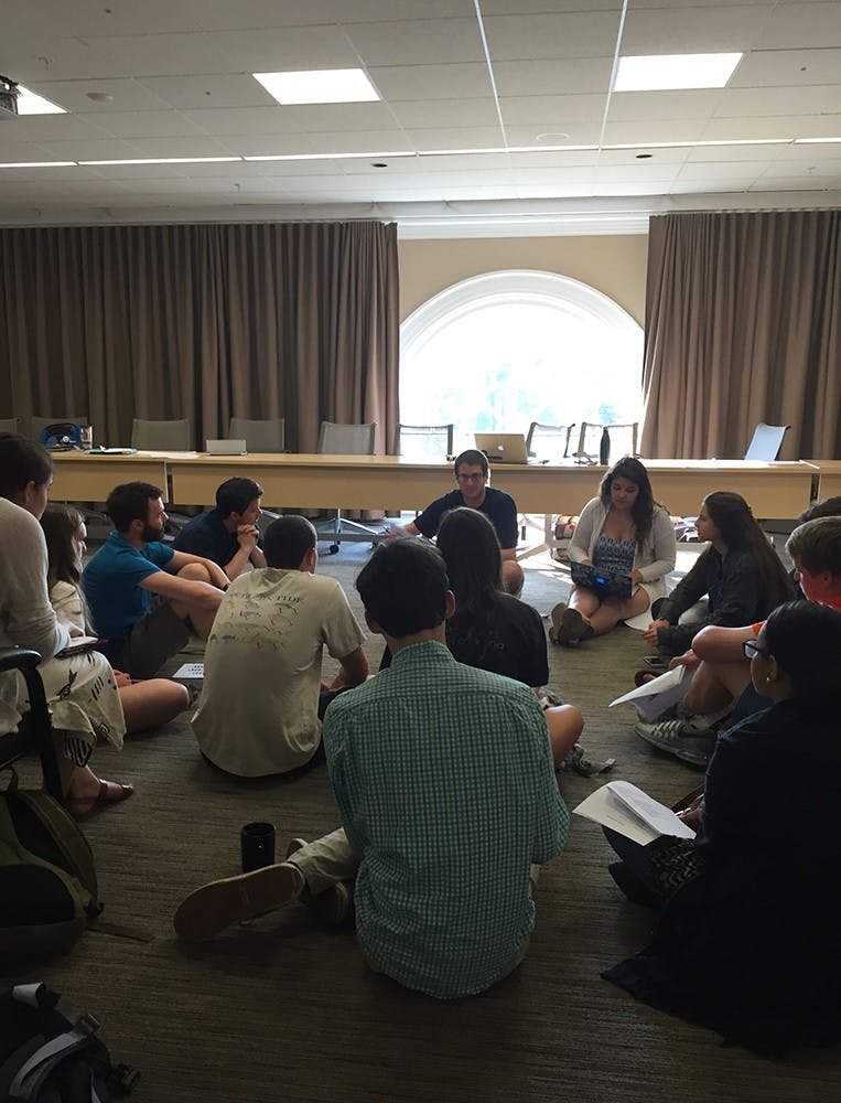 The survey was given to over 100 members of the University Judiciary Committee.