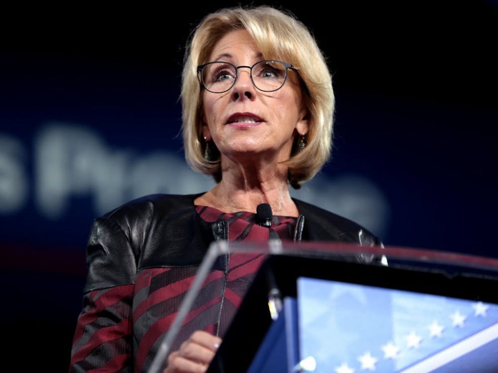 DeVos, in an internal notice, argued that the federal government’s right to regulate these loan companies supersedes that of states.
