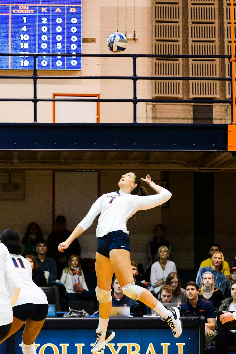 <p>&nbsp;Senior right-side hitter Jelena Novakovic is currently second in the ACC with 41 aces.</p>