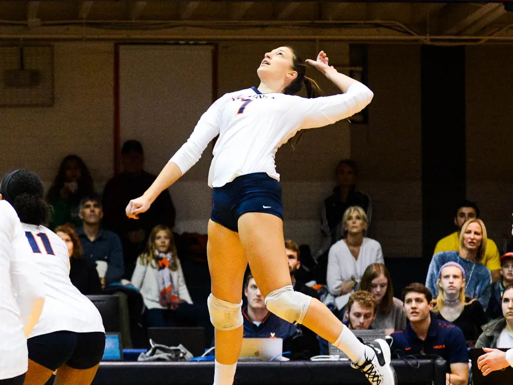  Senior right-side hitter Jelena Novakovic is currently second in the ACC with 41 aces.