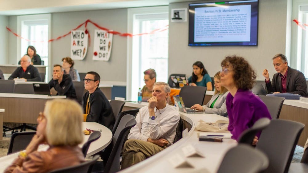 At times, the Senate has expressed disagreement with decisions of the Board of Visitors.