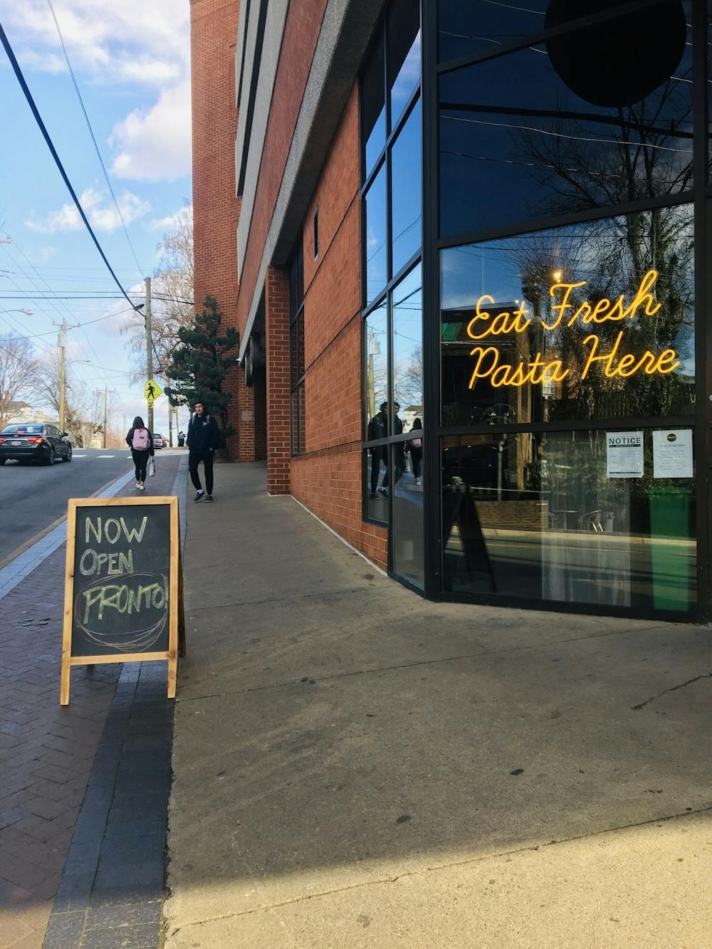 Pronto! is the new go-to pasta place on the Corner.