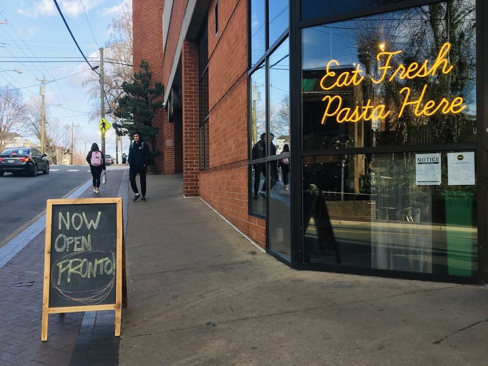 Pronto! is the new go-to pasta place on the Corner.