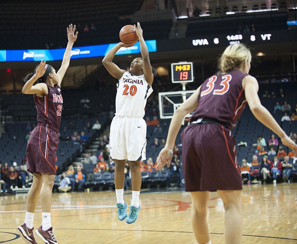 <p>Junior guard Faith Randolph scored 24 points Thursday night in Chapel Hill, but North Carolina's Stephanie Mavunga had the last laugh. Mavunga put back a Tar Heel miss to down Virginia at the buzzer.</p>