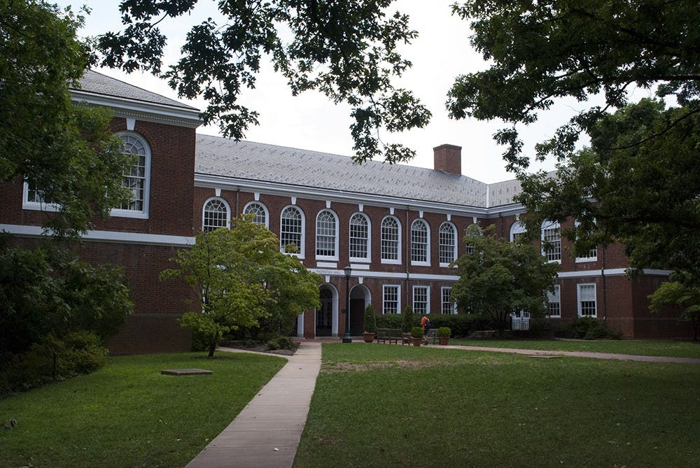 	Many of the Engineering Schools&#8217; classes occur in Thornton Hall, above. 