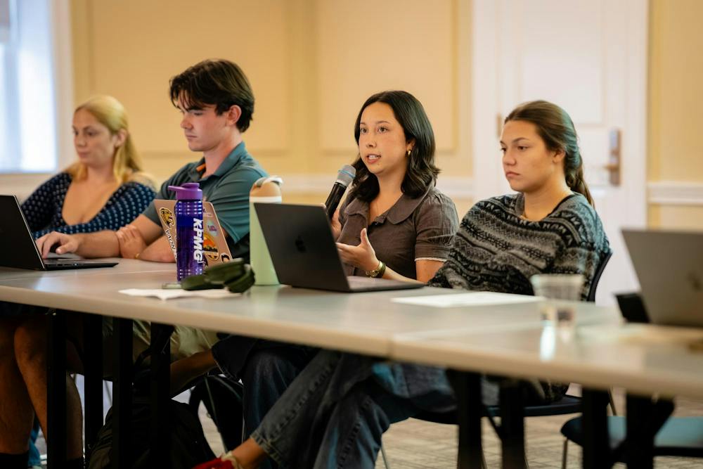 Student Council general body meeting, photographed Sept. 8, 2026.