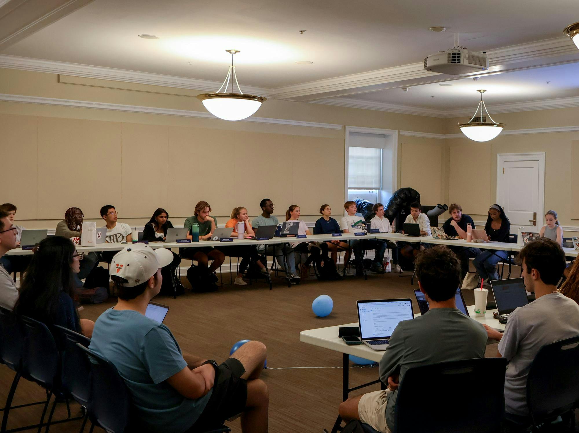 There will be a transition ceremony to inaugurate the incoming Student Council administration Sunday from 2 to 3 p.m.