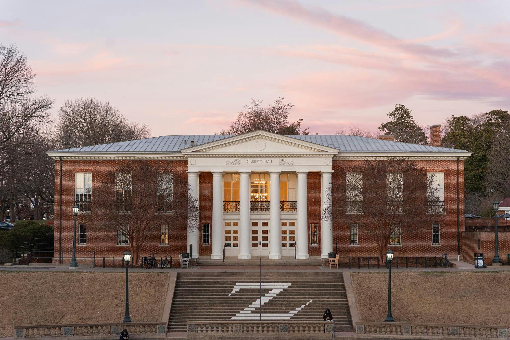 Garrett Hall, photographed Jan. 12. 