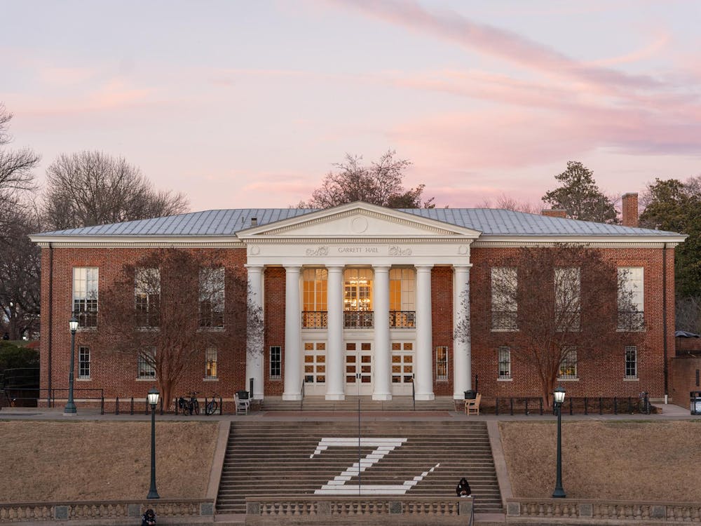 Garrett Hall, photographed Jan. 12.