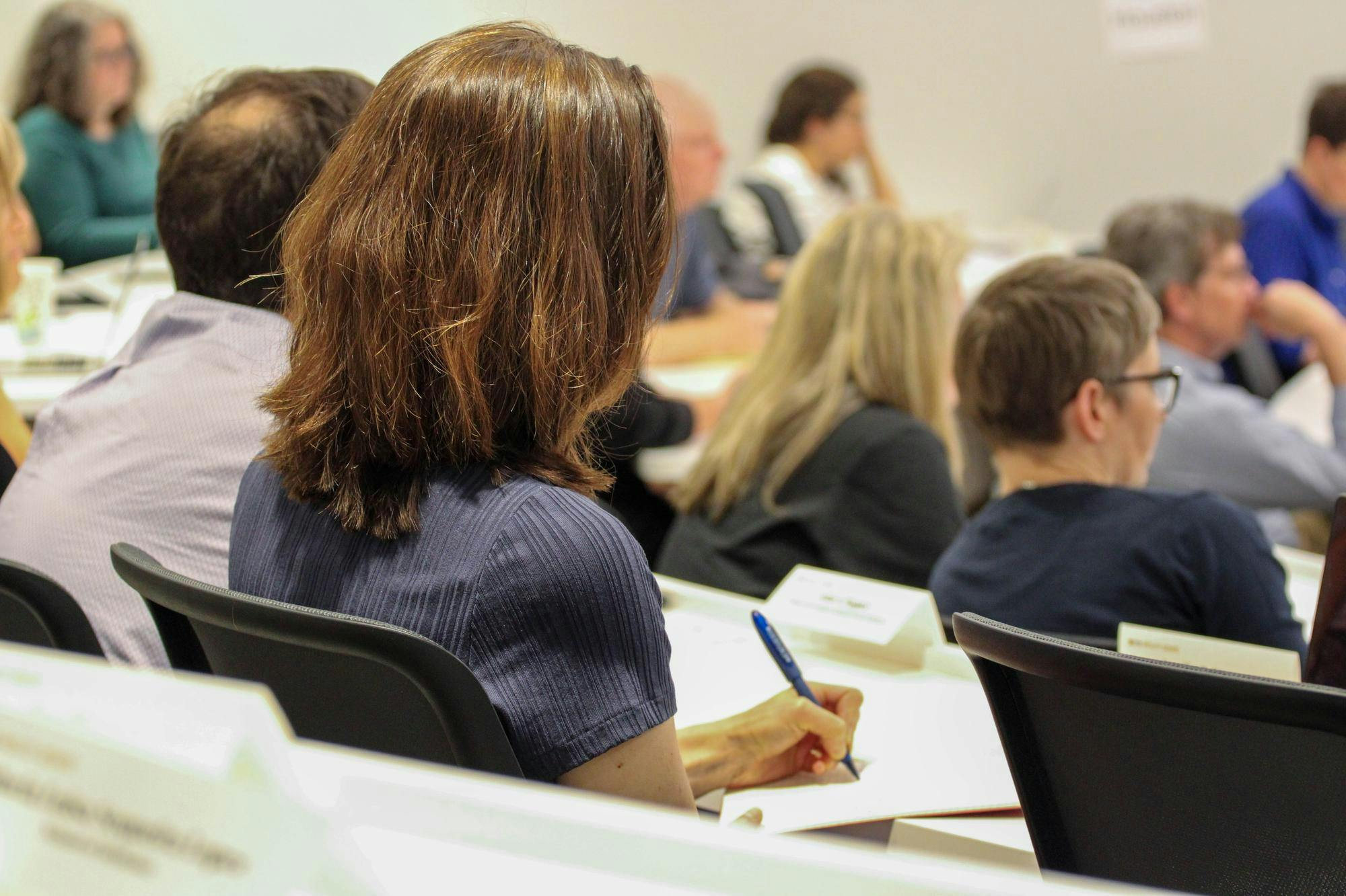 Faculty Senate meeting, photographed Sept. 7, 2025.