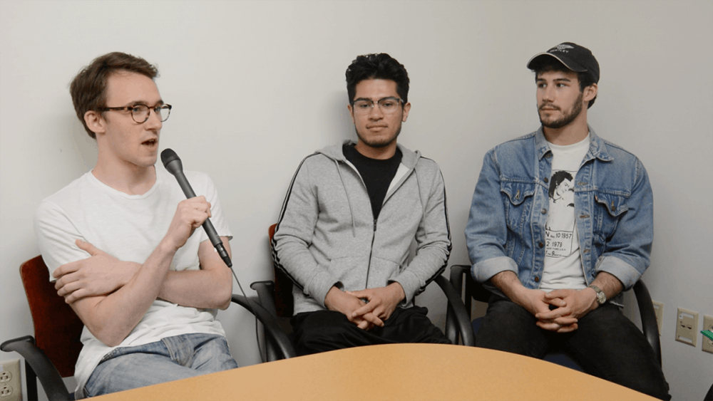 Arts and Entertainment had the opportunity to sit down with three members of the four-person group — third-years Evan Frolov, Marshall Perfetti and Ever Hernandez.