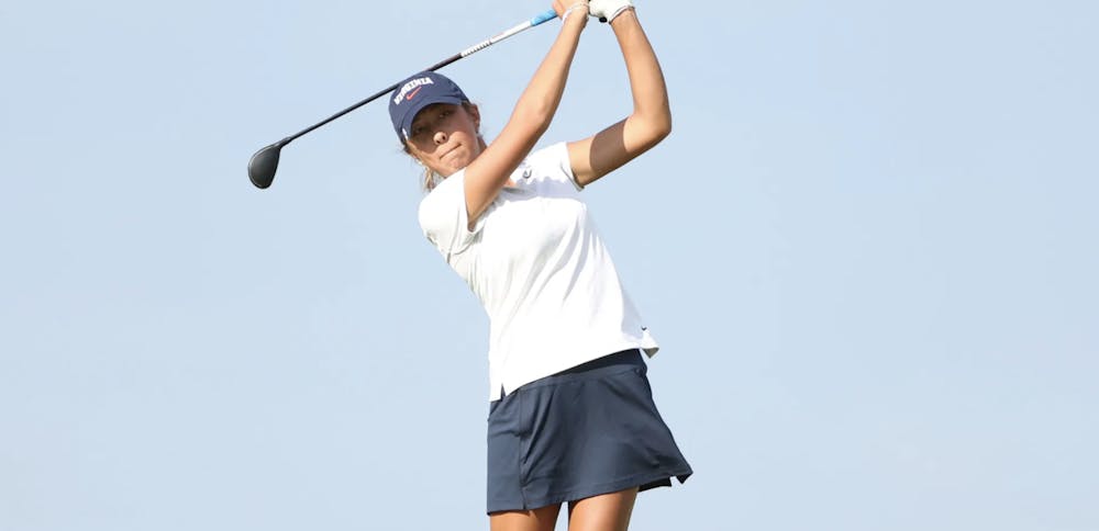 <p>Freshman golfer Jaclyn Laha impressed in the Windy City Collegiate Classic.</p>