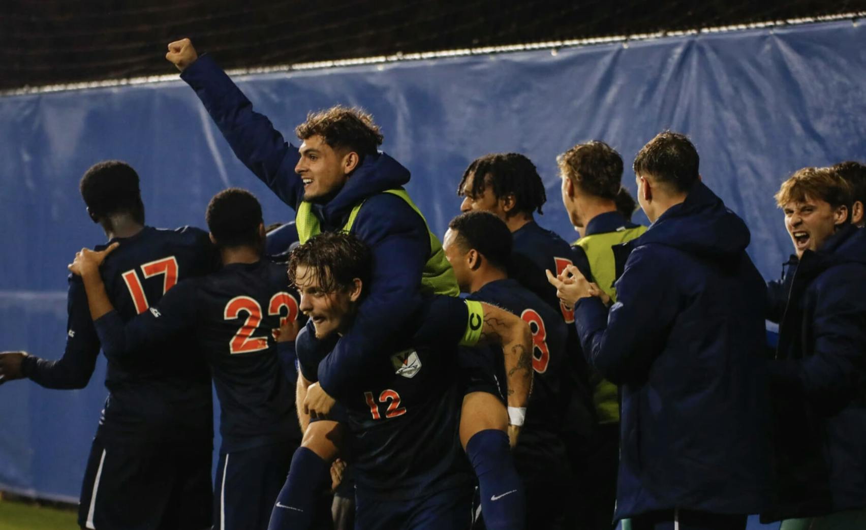 The goals brought joyous celebration.