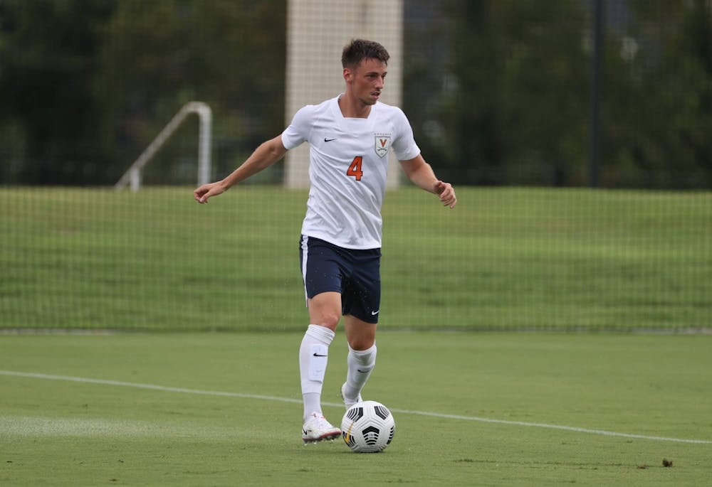 <p>Freshman defender Paul Wiese anchored a solid Cavalier backline that held the Eagles scoreless.&nbsp;</p>