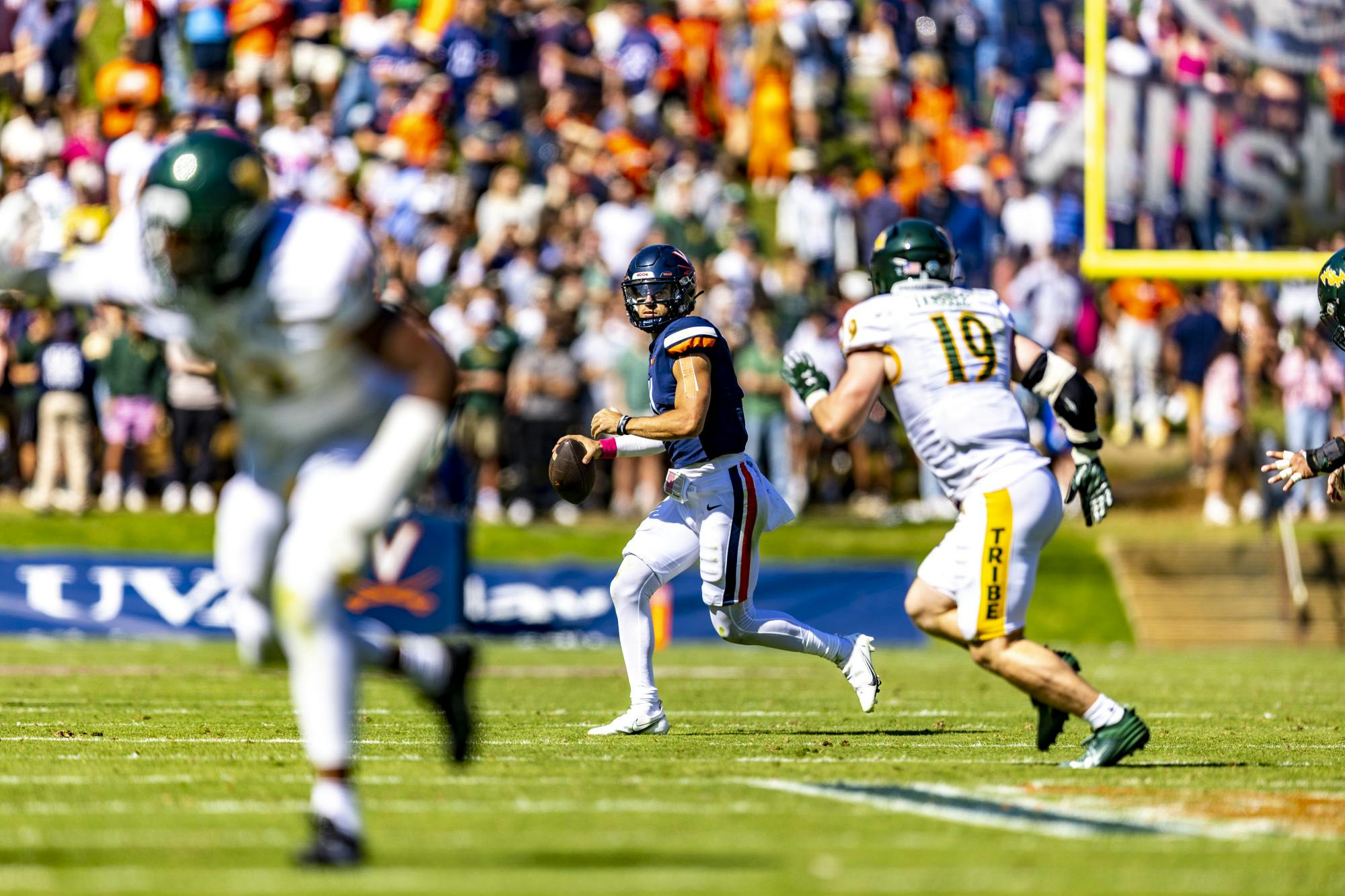 Muskett led the Cavaliers to their first win of the season against William and Mary Oct. 7.