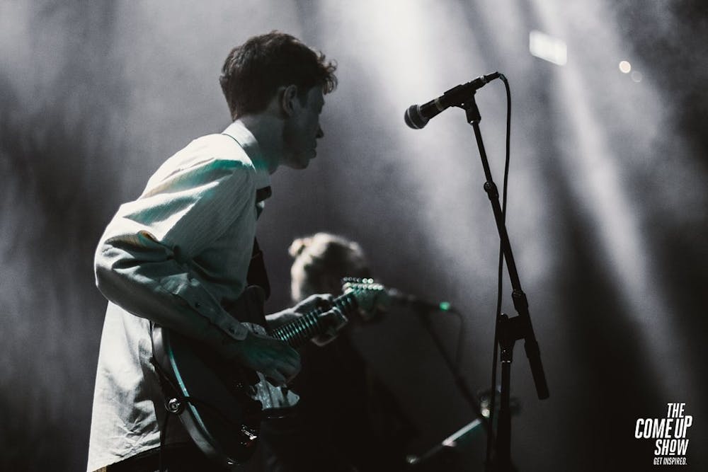 King Krule performing live at the 2018 REBEL concert in Toronto. Original image from The Come Up Show.