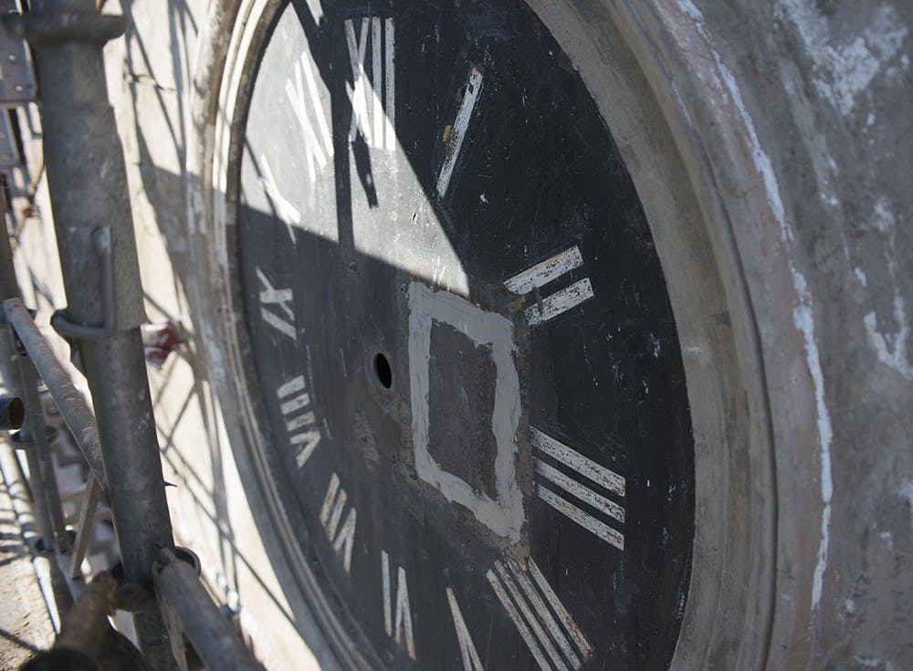 Previously, the clocks have been operated by an electric motor connected to a master clock which sent out signals once a minute.