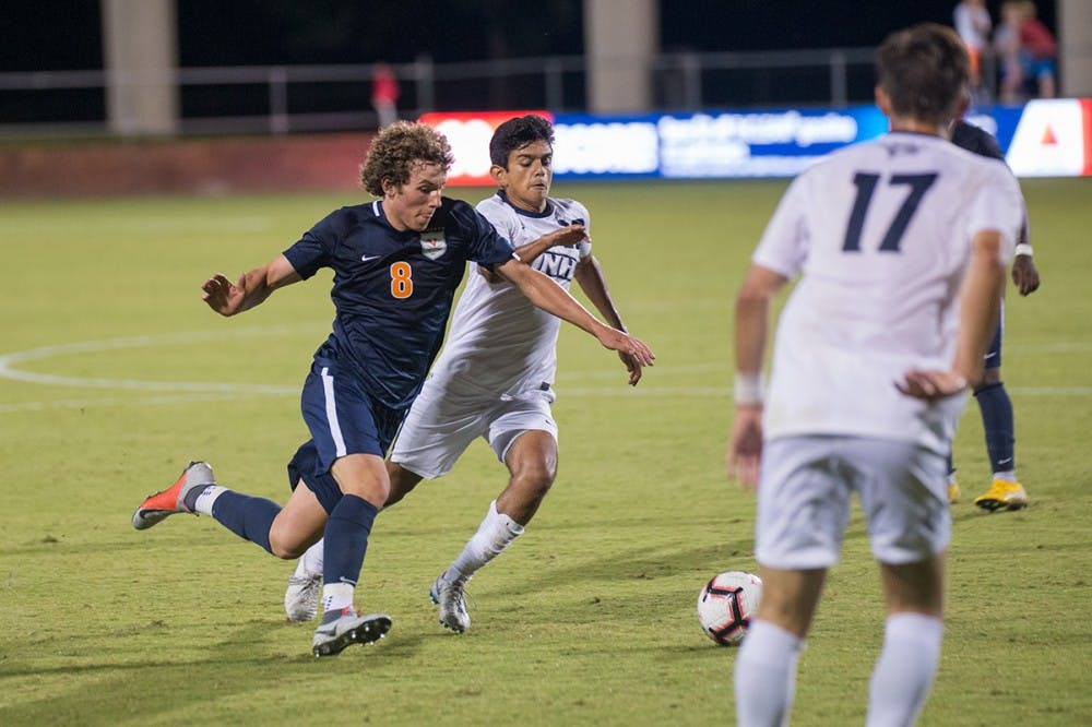 Sophomore midfielder Joe Bell scored the game-winning goal for the Cavaliers Friday night.