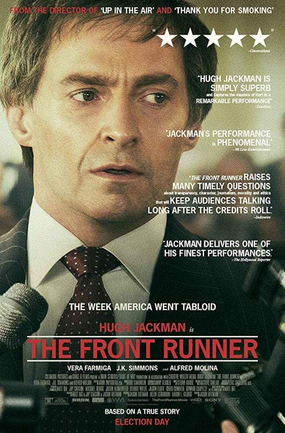 <p>"The Front Runner," which showed at the Virginia Film Festival Sunday, is a true depiction of sensationalized journalism.</p>