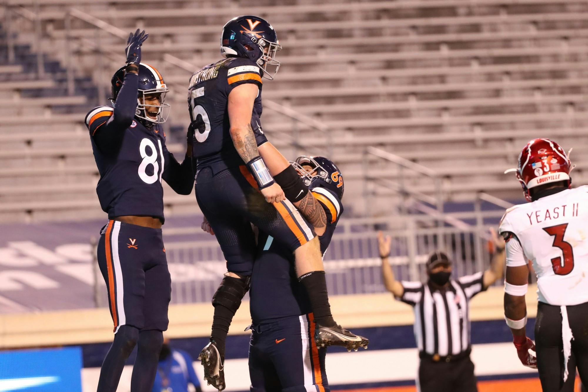 Despite two turnovers early on, the Cavaliers tightened up in the second half en route to a 14-point victory.&nbsp;