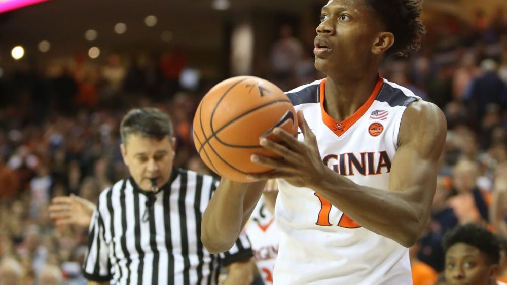 Sophomore guard De'Andre Hunter has the most NBA potential of anyone currently on the men's basketball team.
