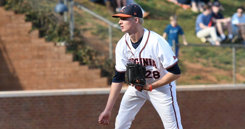Freshman pitcher Noah Murdock pitched six scoreless innings in Virginia's 8-0 win over Florida State.&nbsp;