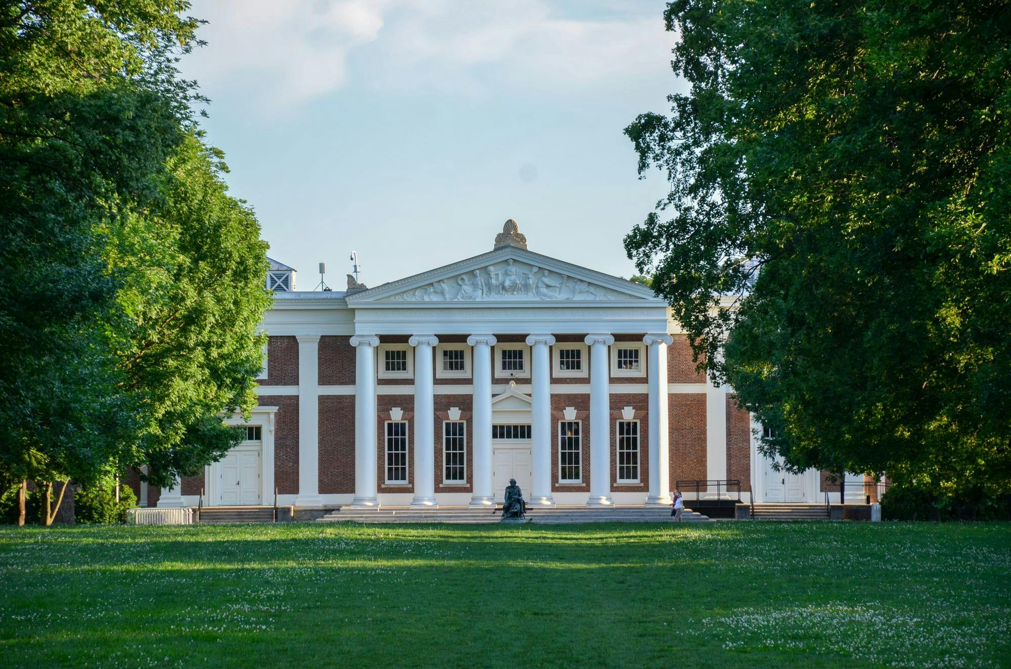 Old Cabell Hall, photographed June 1, 2025.