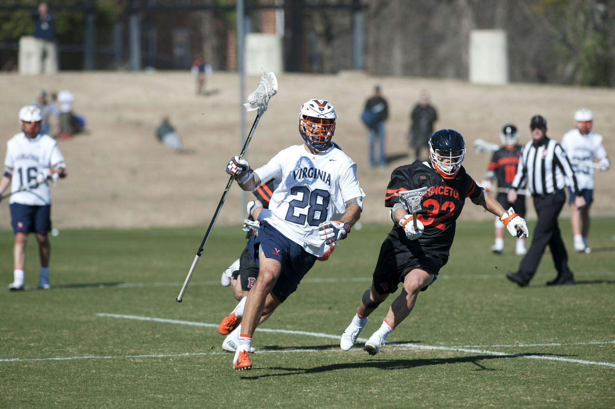 Senior defender Jared Conners is one of the seniors on the men's lacrosse team who will have to decide whether or not to exercise his extra year of eligibility.&nbsp;