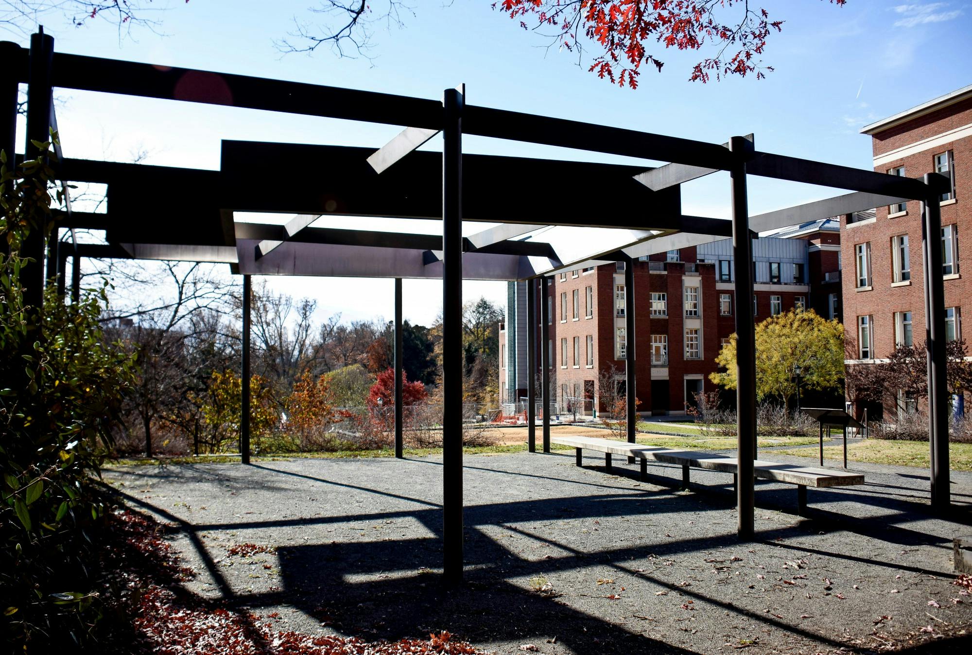 A COLA class in the program gives students walking tours of University locations, including the Memorial to Enslaved Laborers and the Kitty Foster Memorial — the memorial is a metal structure which casts a shadow representative of what Foster's home looked like.&nbsp;