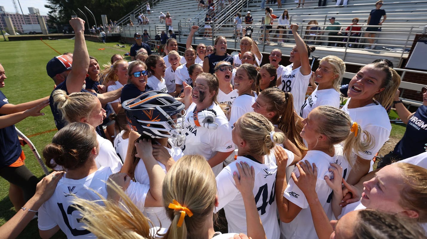 The Senior Day win clinched Virginia's place in the ACC Tournament.