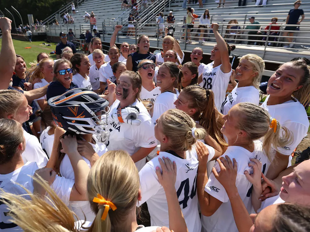 The Senior Day win clinched Virginia's place in the ACC Tournament.