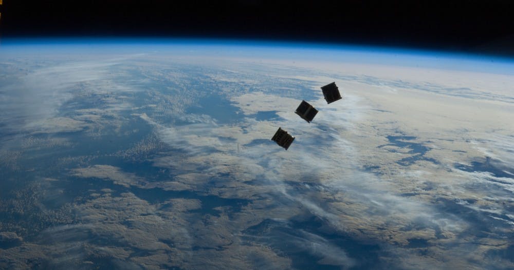 Student engineers prepare to monitor small space satellite&nbsp;with their own ground control.