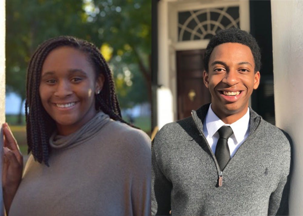 Third-year College student Adriana Allen (left) and third-year Engineering student Nick Smith (right) will serve as the Resident Staff Co-Chairs for the 2019-20 academic year.