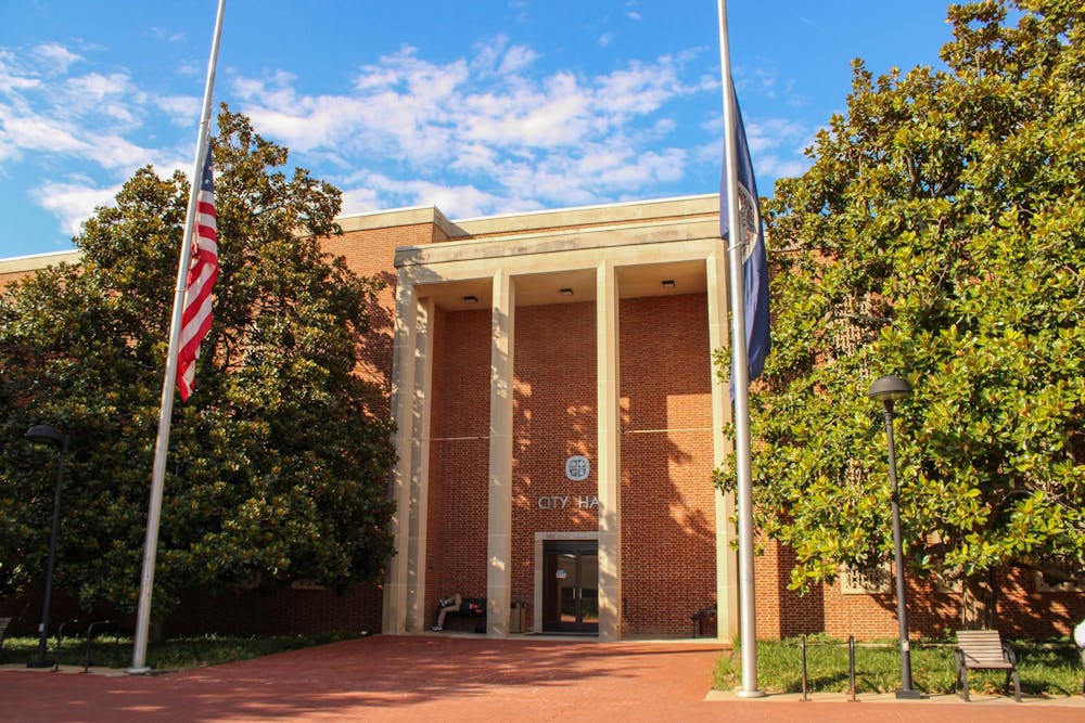 The Charlottesville City Council building, photographed Aug. 27, 2025.