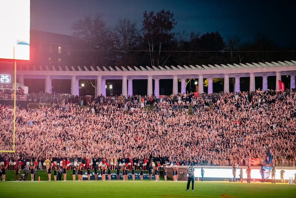 The University utilizes the Sabre Points System, encouraging students to attend games across different sports by rewarding loyalty and school spirit with priority access to basketball tickets. 