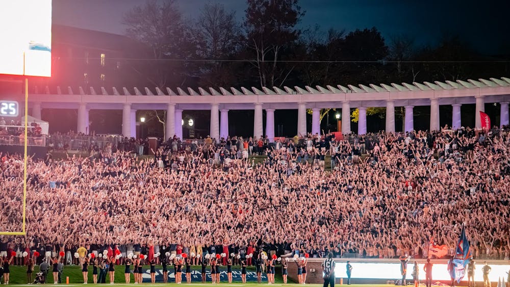 The University utilizes the Sabre Points System, encouraging students to attend games across different sports by rewarding loyalty and school spirit with priority access to basketball tickets.