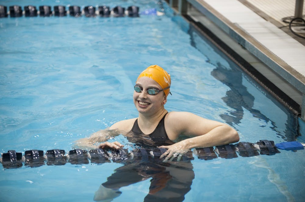 	<p>Junior Rachel Naurath finished second in the 500 IM and 1650 freestyle at the <span class="caps">ACC</span> Championships.</p>