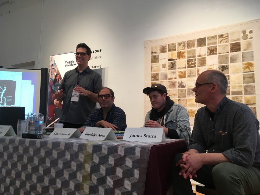 <p>Virginia Festival of the Book feature a panel that discussed the entrance of graphic novels into mainstream literature and the rise of "visual literacy."</p>