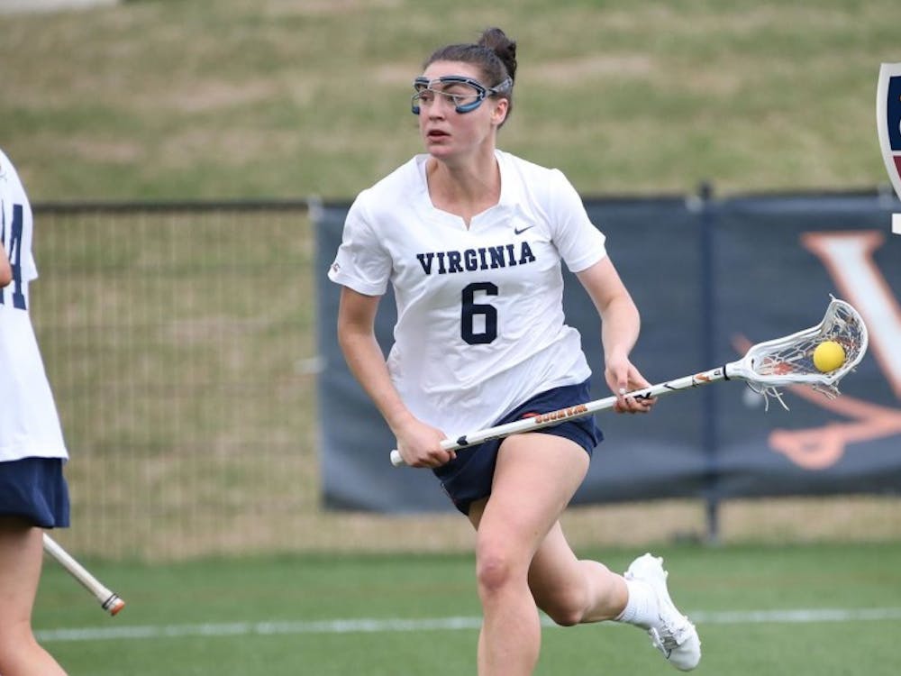 Senior attacker Avery Shoemaker led the Cavaliers with five points against Virginia Tech.