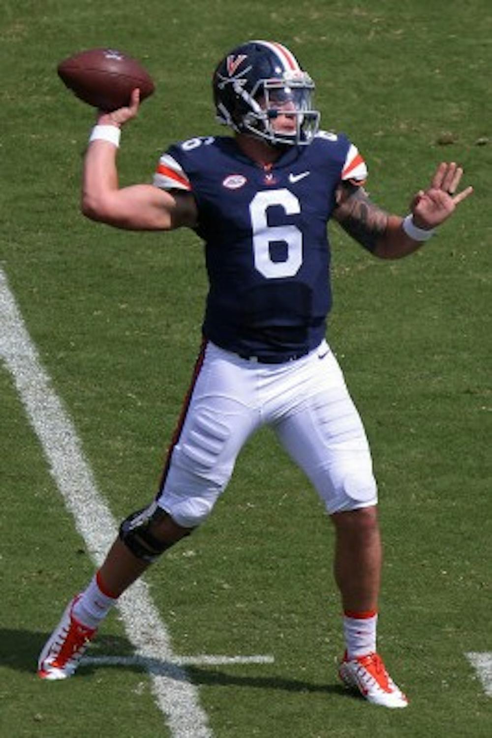 <p>Kurt Benkert, who broke the program record for passing yards against Central Michigan,&nbsp;tossed for&nbsp;336 yards and three touchdowns against Duke two weeks ago.</p>