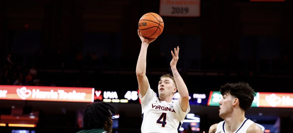 <p>Andrew Rohde tallied 14 points Tuesday, his most in 38 games as a Cavalier.&nbsp;</p>