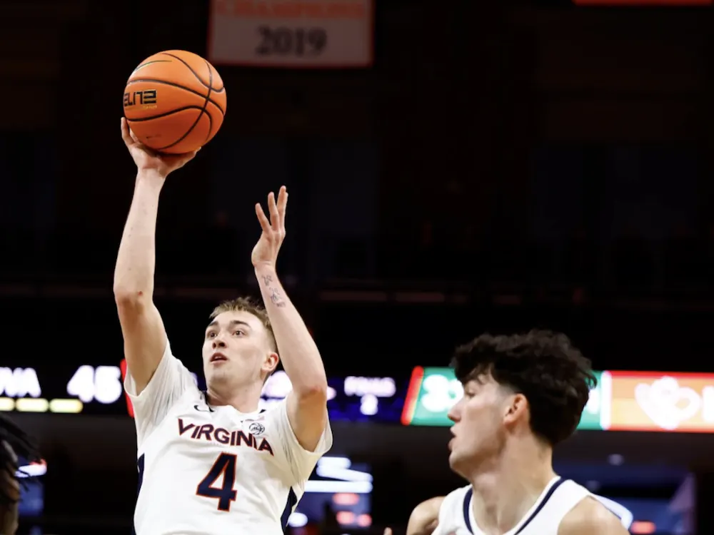 Andrew Rohde tallied 14 points Tuesday, his most in 38 games as a Cavalier. 